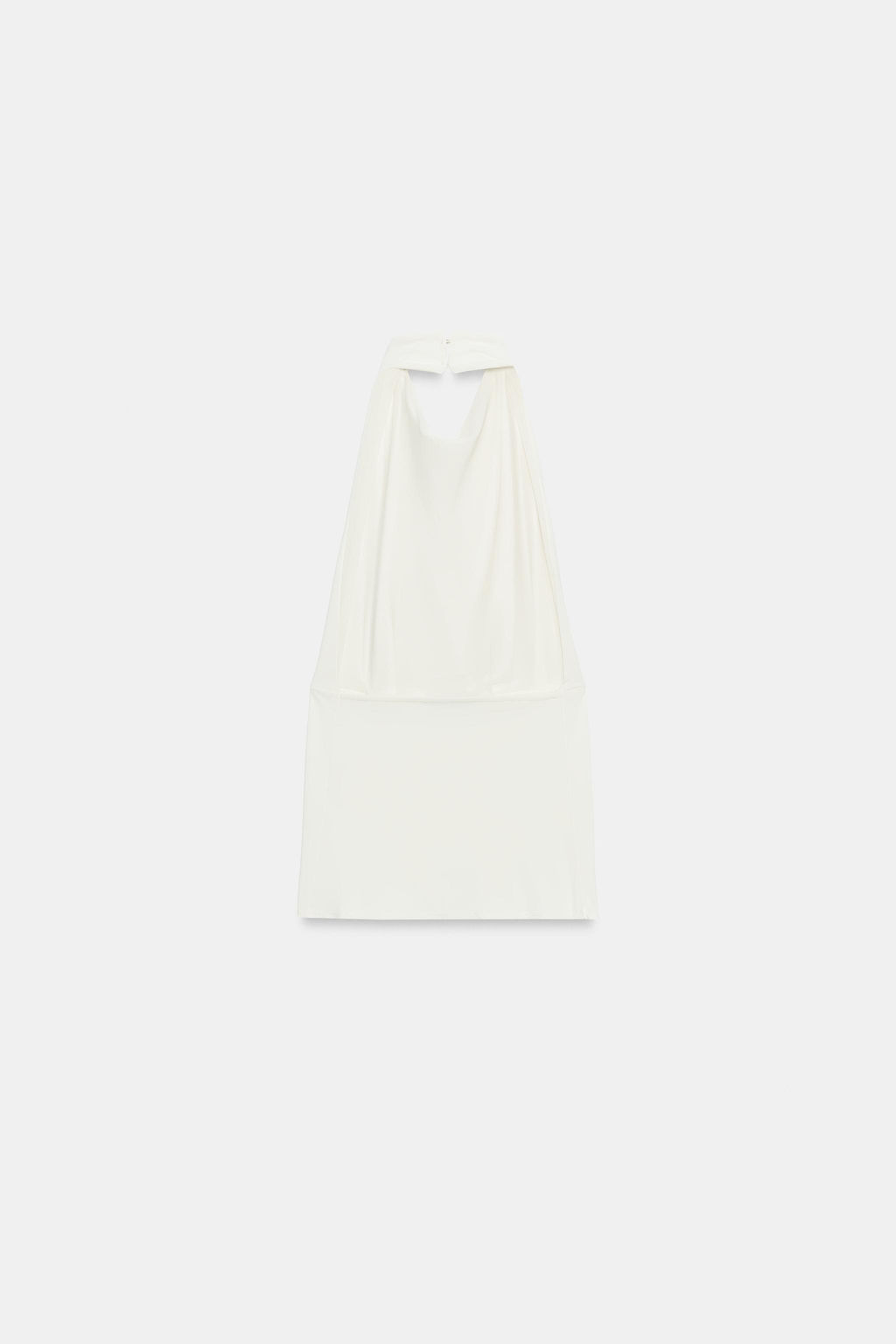 TOP DRAPEADO FLUIDO / Blanco roto - Zara фото 8