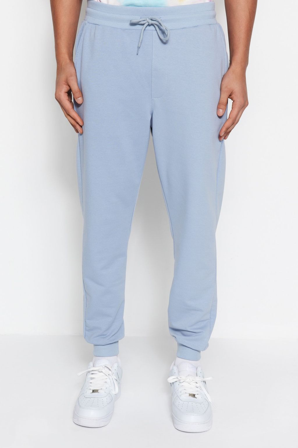 Mavi Basic Regular/Normal Kesim Lastik Paca Jogger Esofman Alt? TMNSS20EA0053