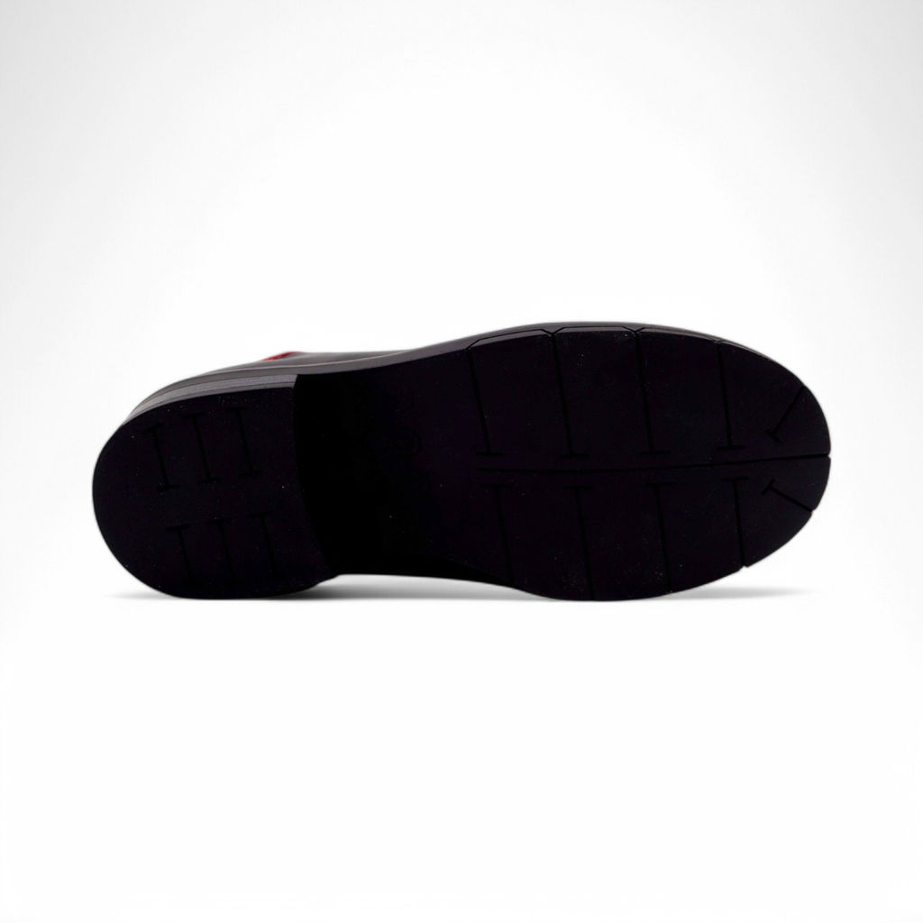 Туфли Q181-32 черно красные - Ирина фото 4