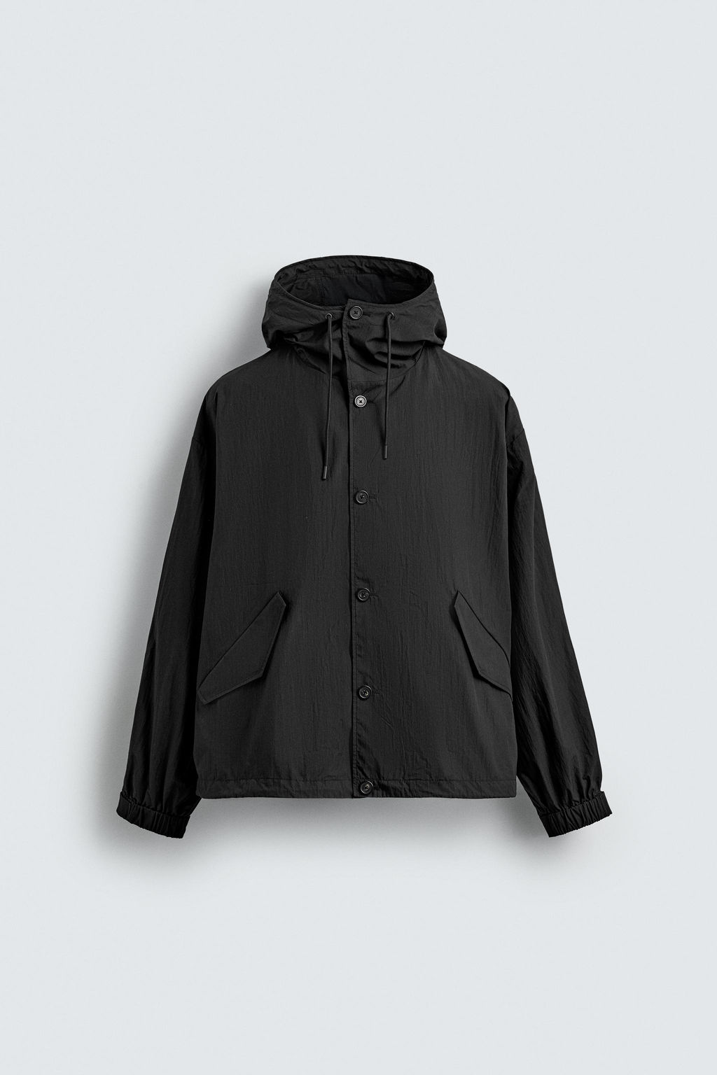 TECHNICAL HOODED JACKET - Zara фото 7