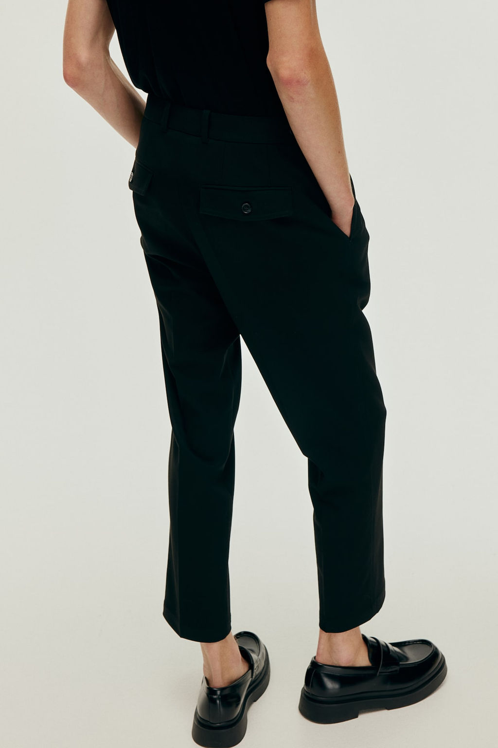 Pantalon cropped Regular Fit - H&m фото 3