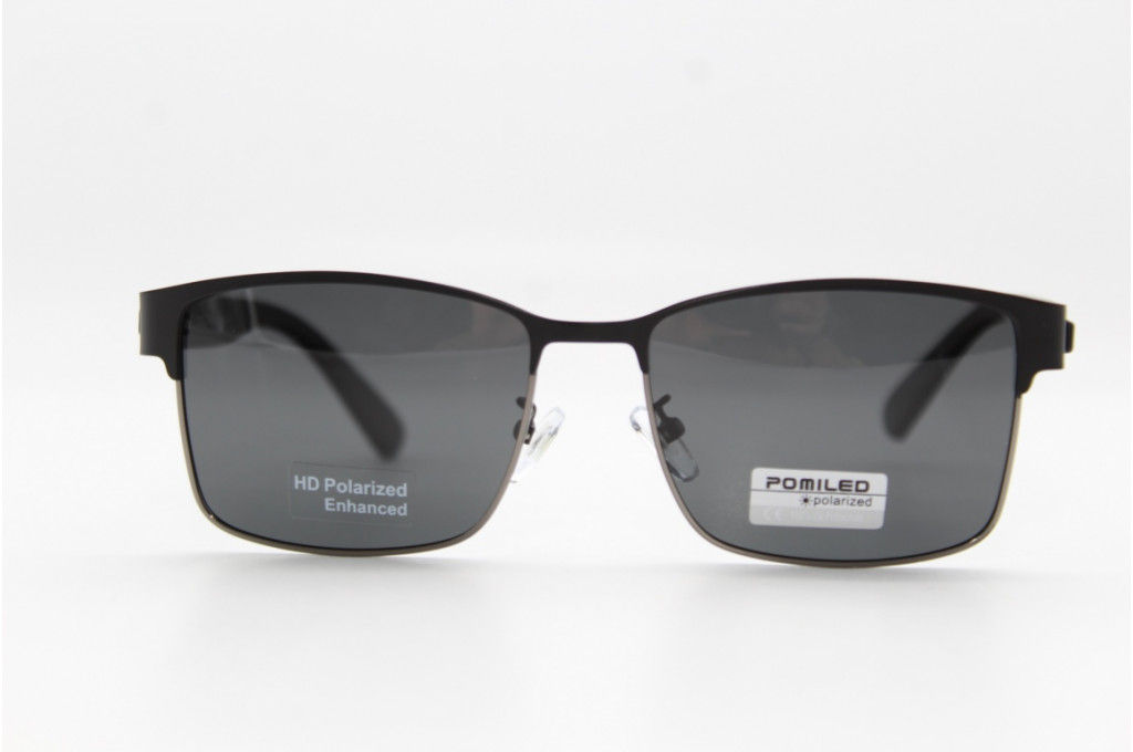 Солнцезащитные очки POMILED (Polarized) 08252 56-17-141 C2-08 с мешочком