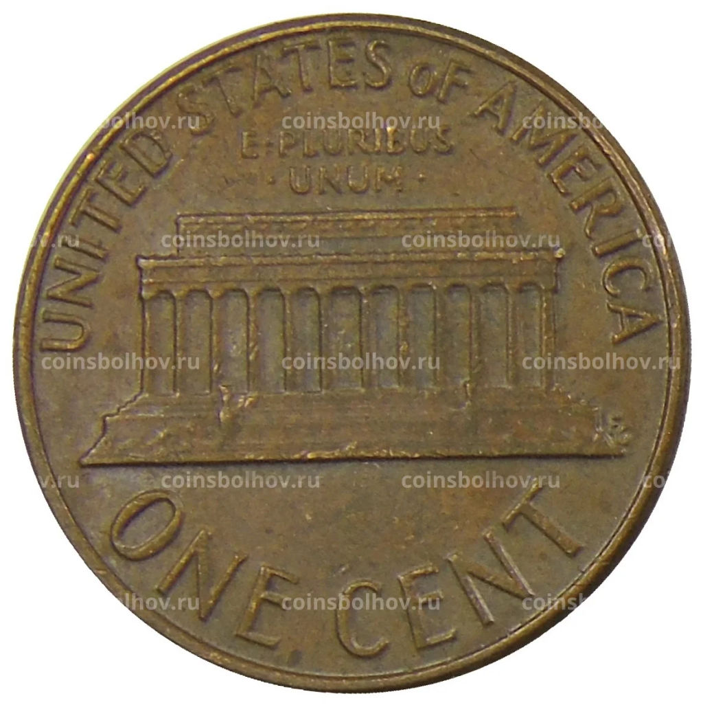 1 цент 1975 года D США