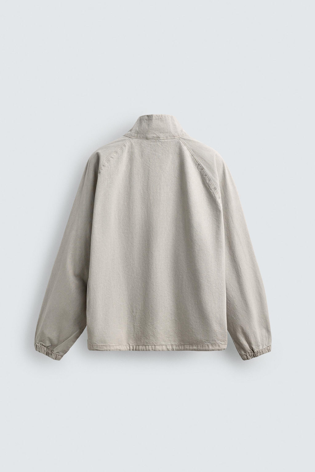 SUDADERA CANGURO CREMALLERA / Crudo - Zara фото 9