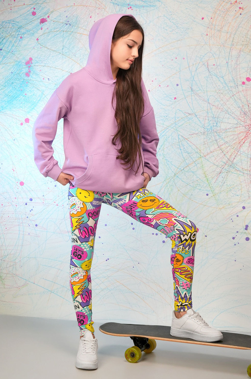 Лосины из бамбука для девочки Happyfox