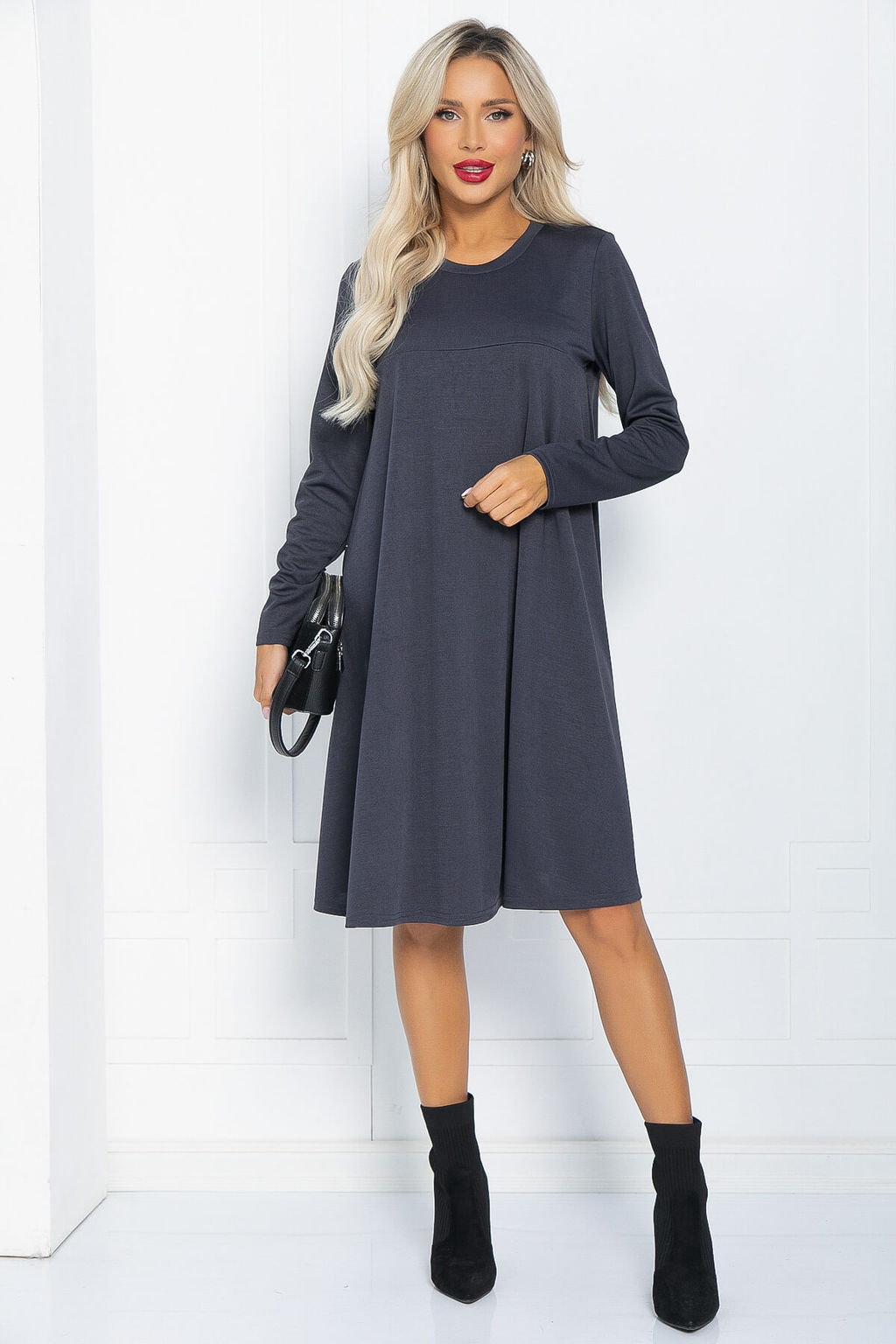 Платье Флейта (джинс) П11622 - Lt collection фото 4