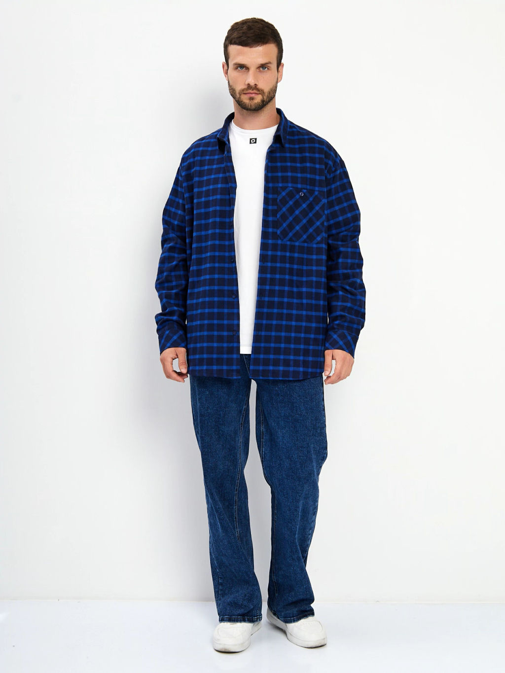 Сорочка мужская длинный рукав GREG S245/211/8920/1