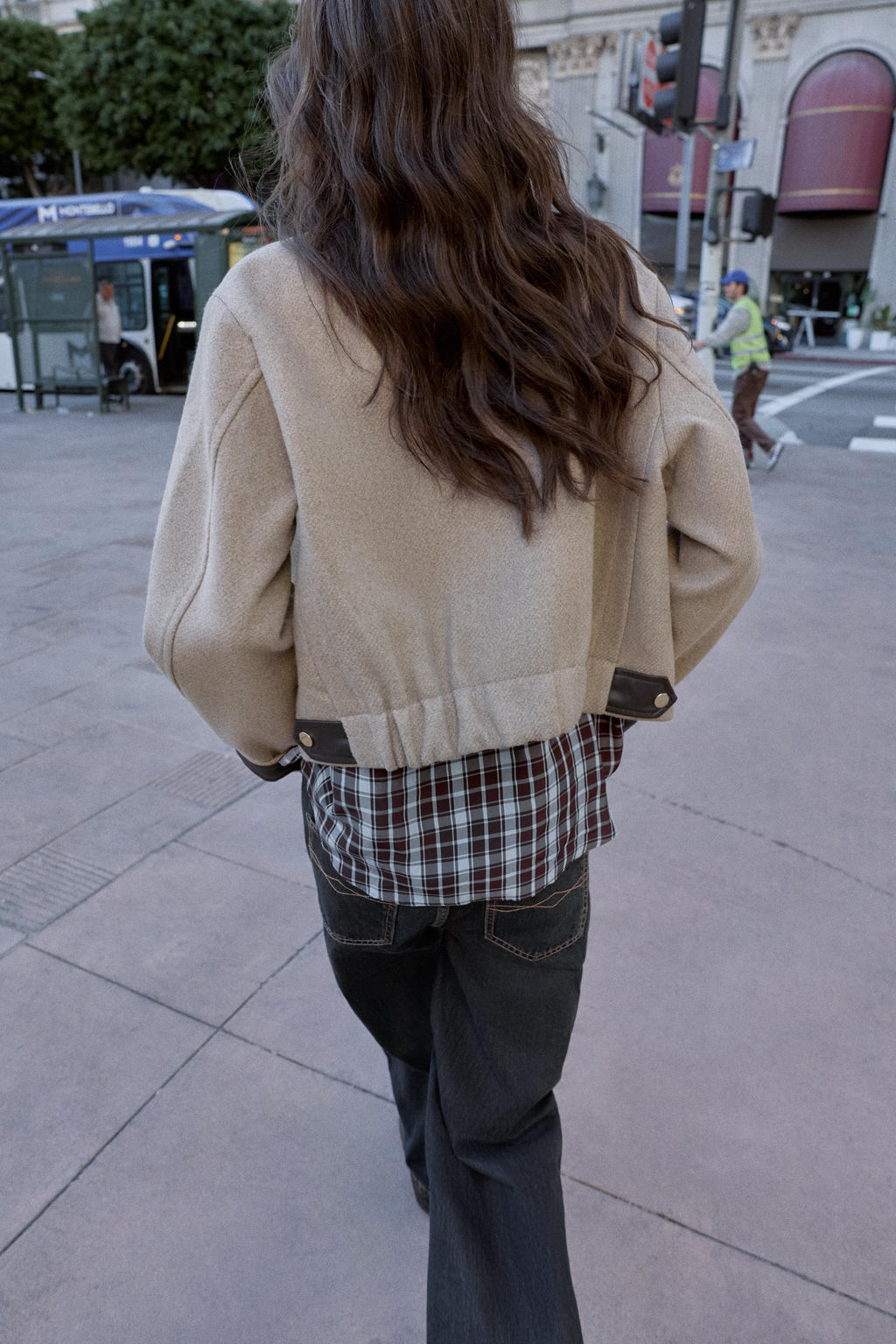 FAUX SUEDE STRAIGHT-LEG TROUSERS - Zara фото 25