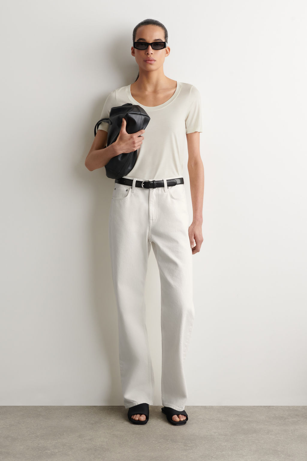 CAMISETA DE SEDA SLIM FIT - H&m фото 10