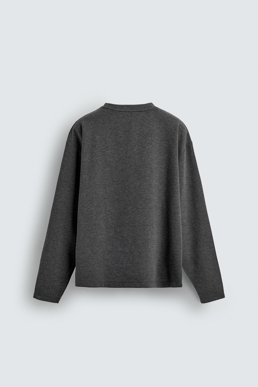 RELAXED FIT TEXTURED T-SHIRT - Zara фото 7