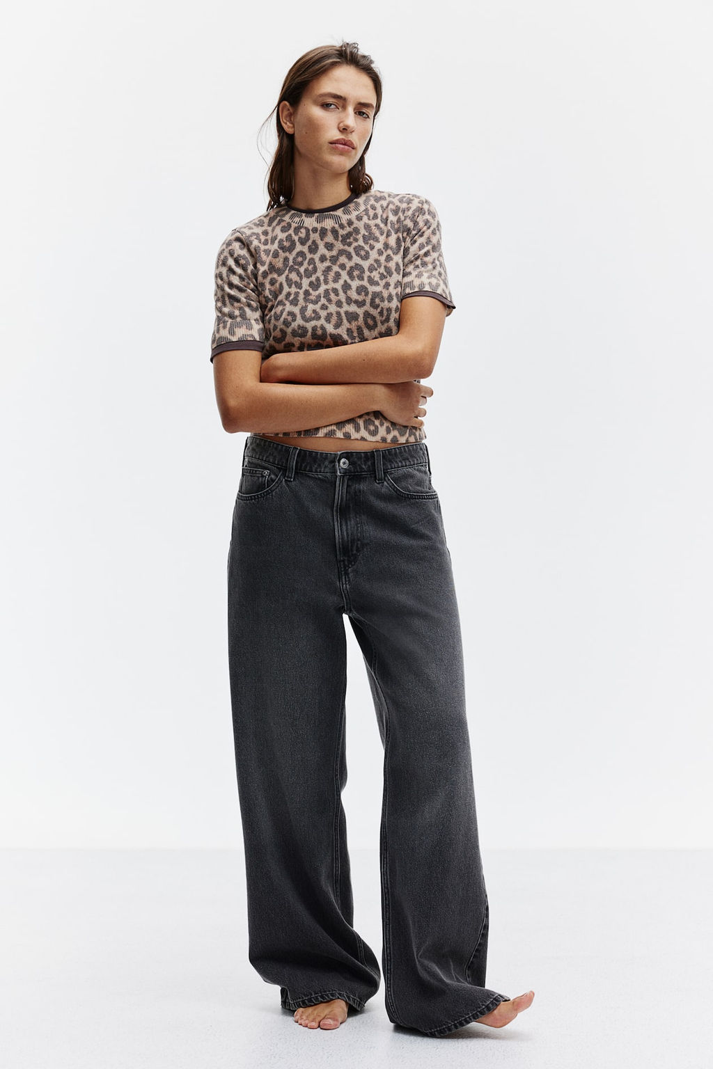 Camiseta de punto fino - H&m фото 2