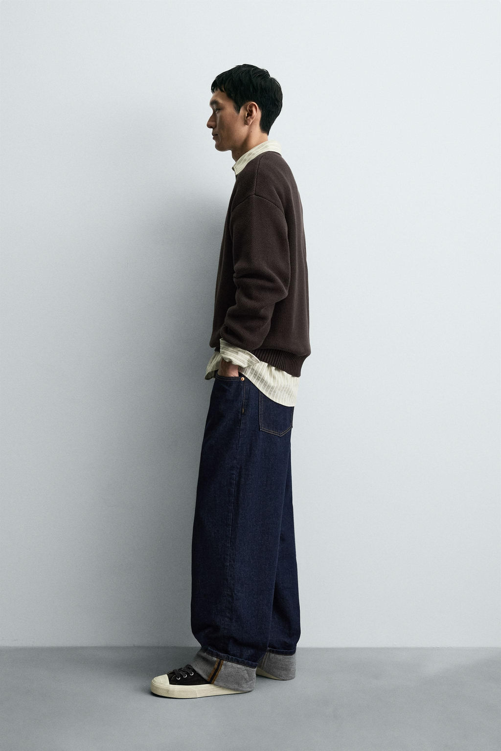 COTTON TEXTURE SWEATER - Zara фото 4