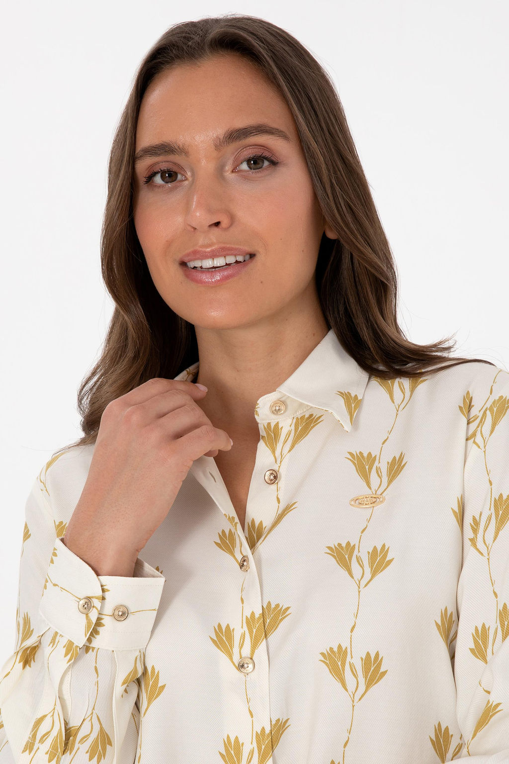 Kad_n Krem Uzun Kollu G_mlek - U.s. polo assn фото 2