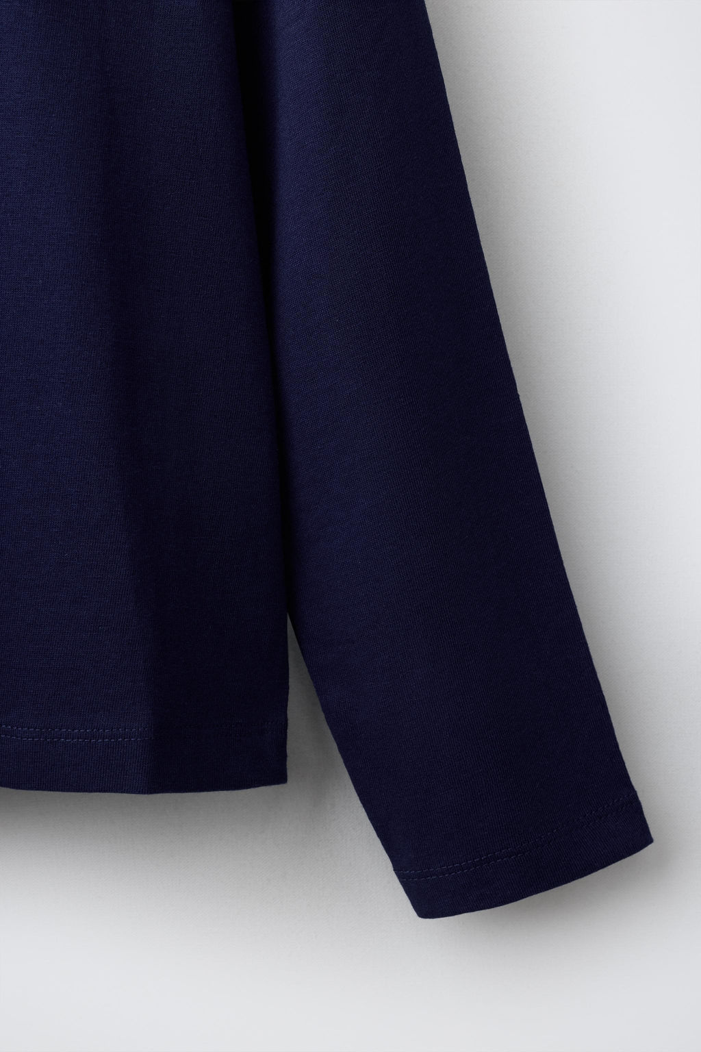 CAMISETA MANGA LARGA LISA / Azul / ?ndigo - Zara фото 4