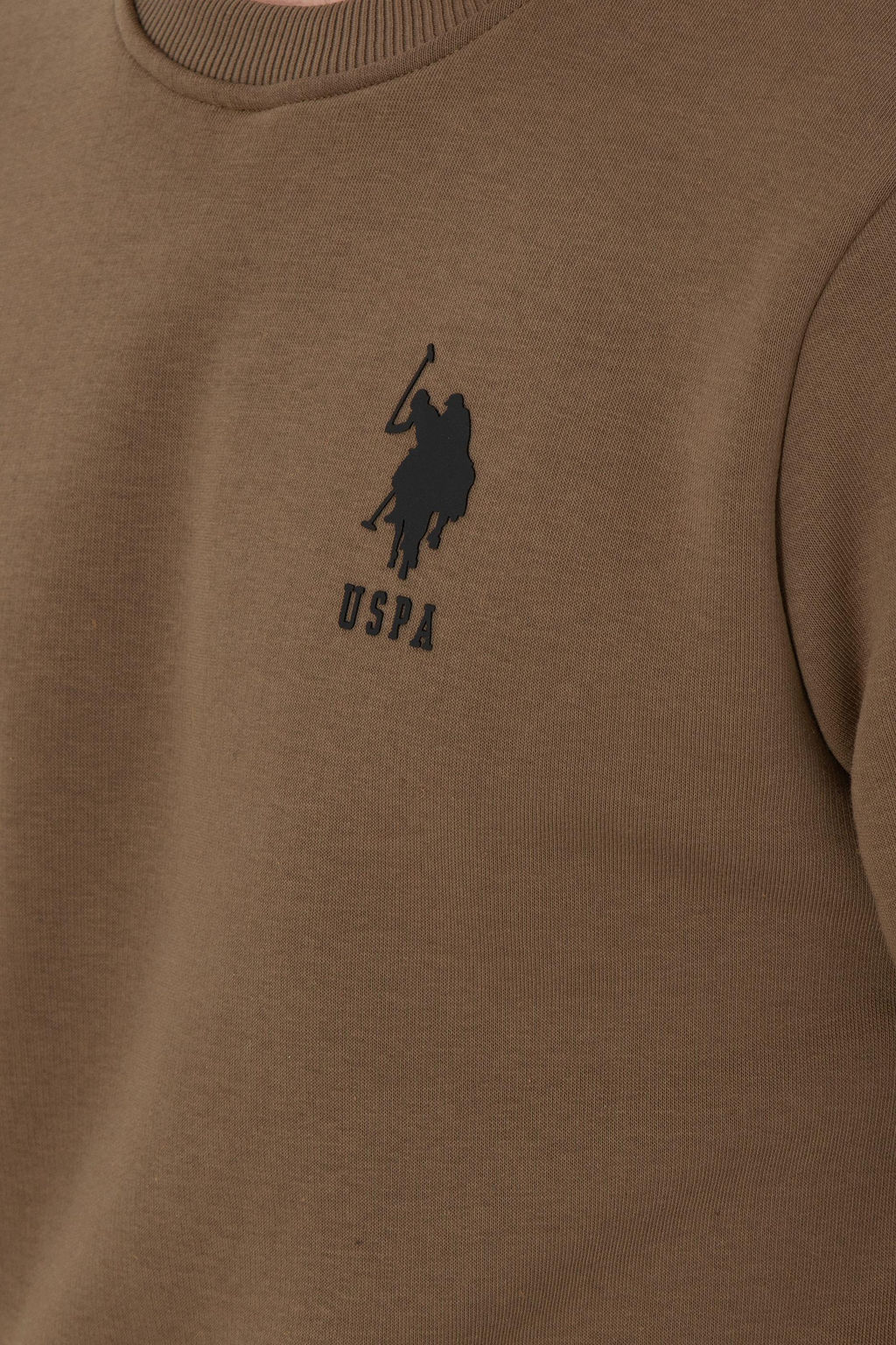 Мужской свитшот цвета хаки Неожиданная скидка в корзине - U.s. polo assn фото 7
