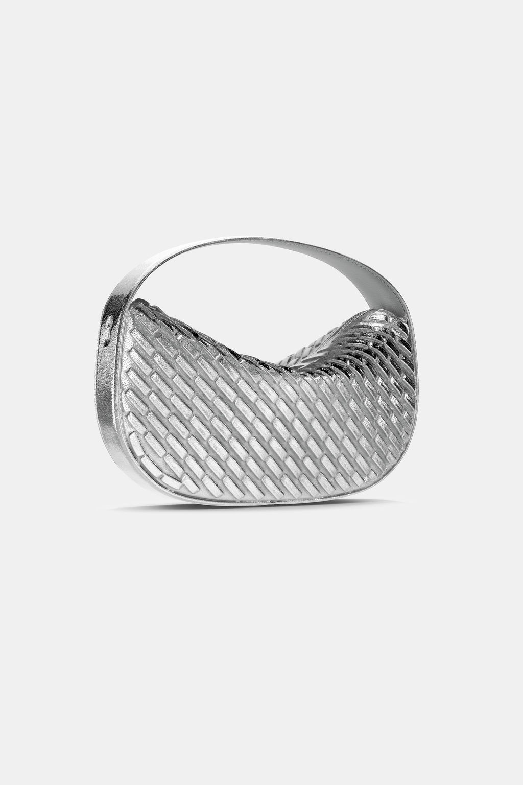 BRAIDED-EFFECT HANDBAG - Zara фото 6