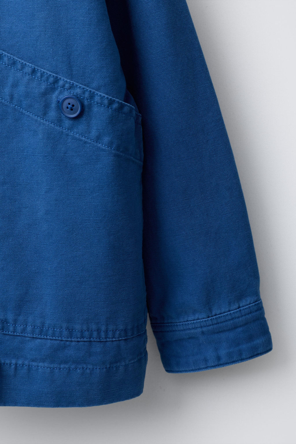 SOBRECAMISA CANVAS BOLSILLOS / Azul?n - Zara фото 6