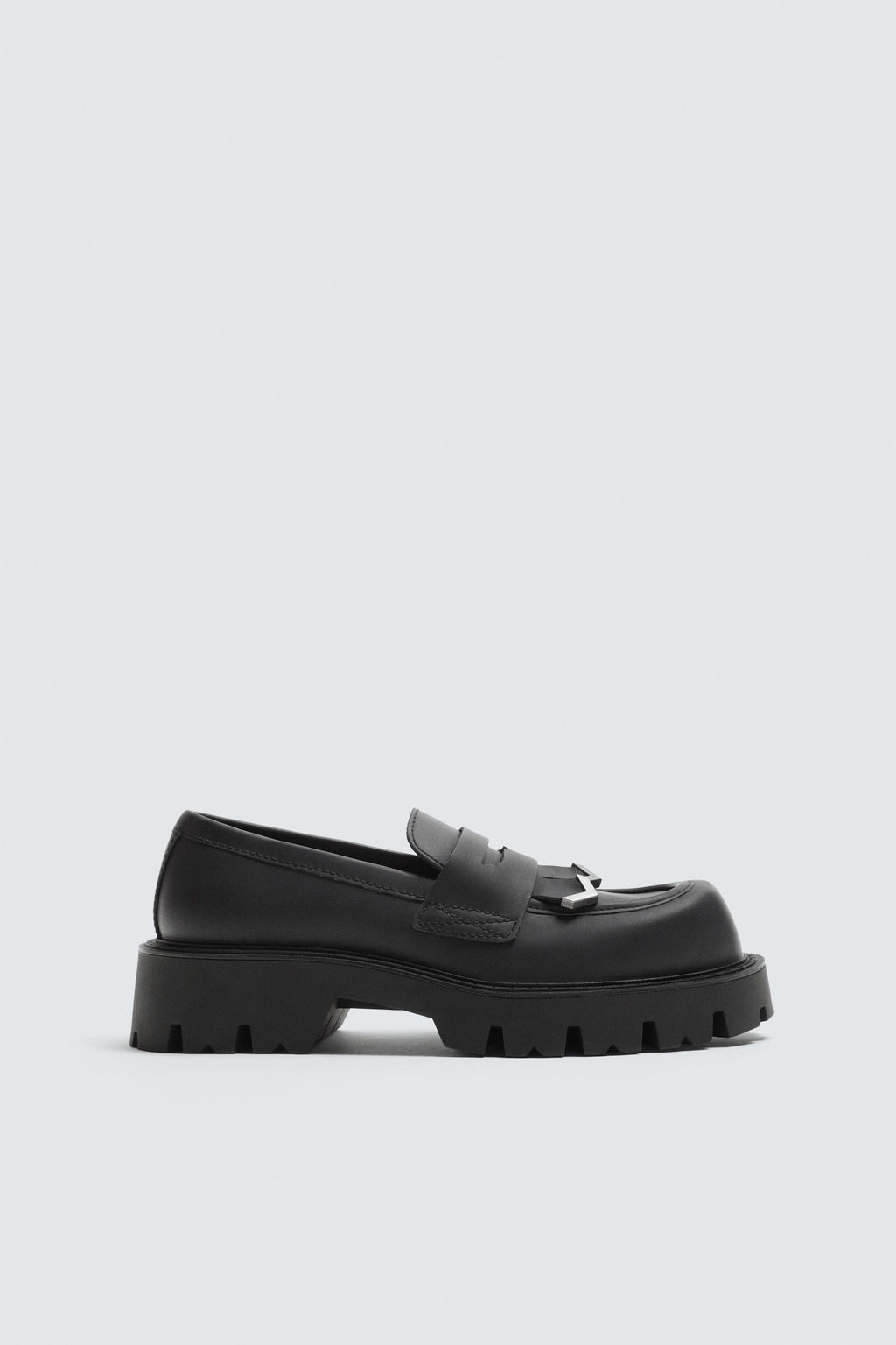 CHUNKY LOAFERS WITH FRINGE - Zara фото 20