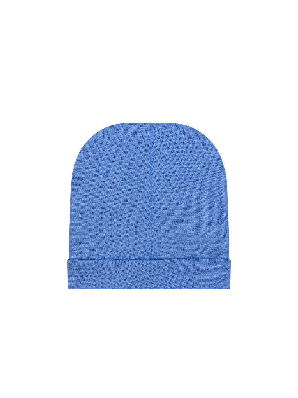 Шапка детская голубой/лимон 032 (52)