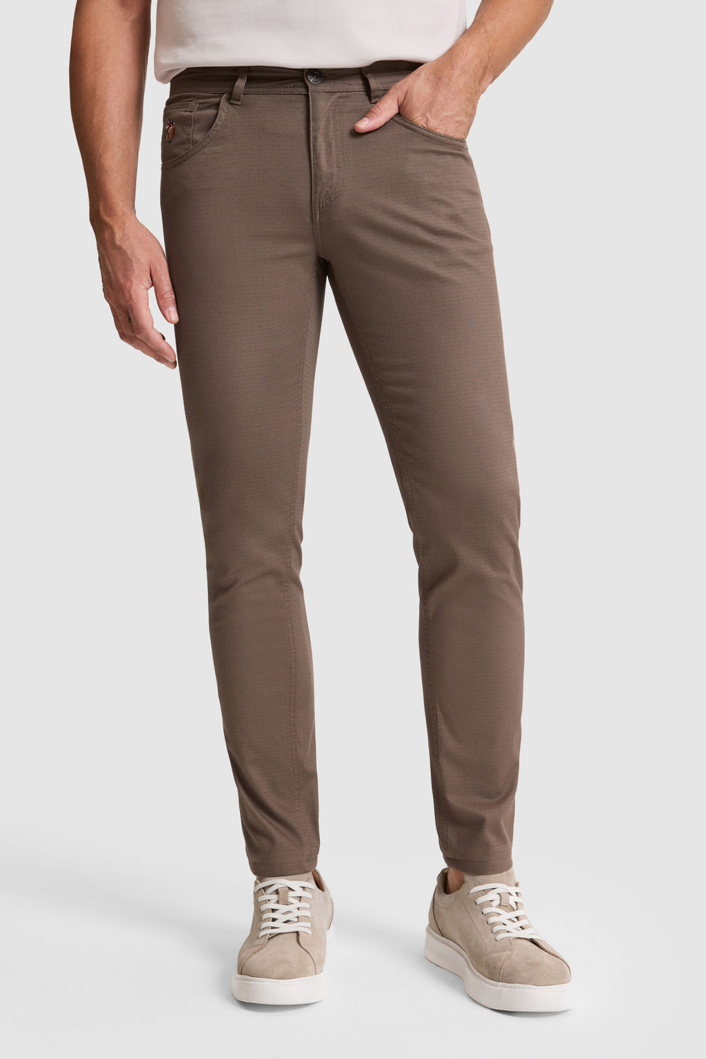 Erkek Vizon Kanvas / Chino Pantolon - U.s. polo assn фото 2