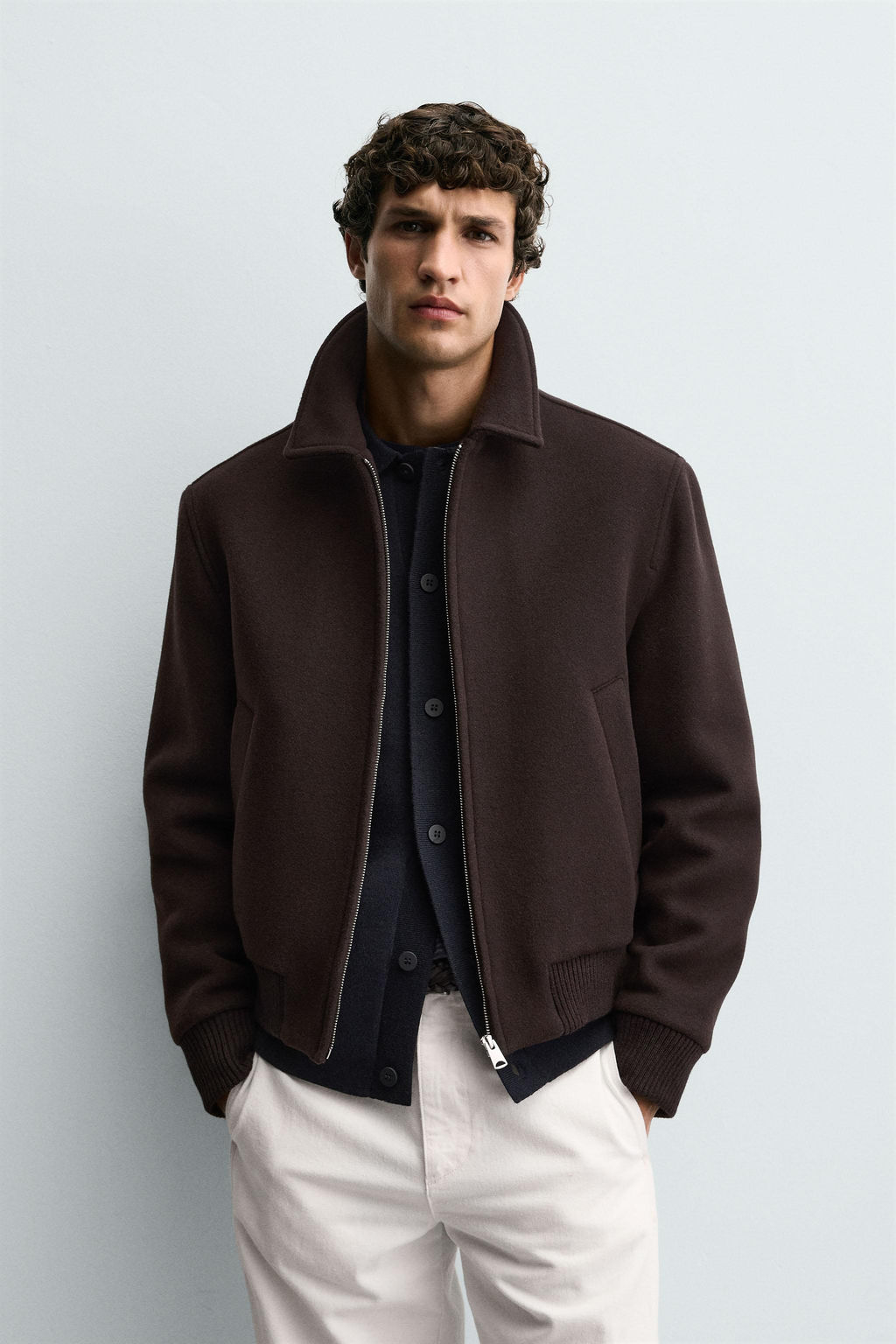 WOOL - CASHMERE MANTECO ® JACKET - Zara фото 2
