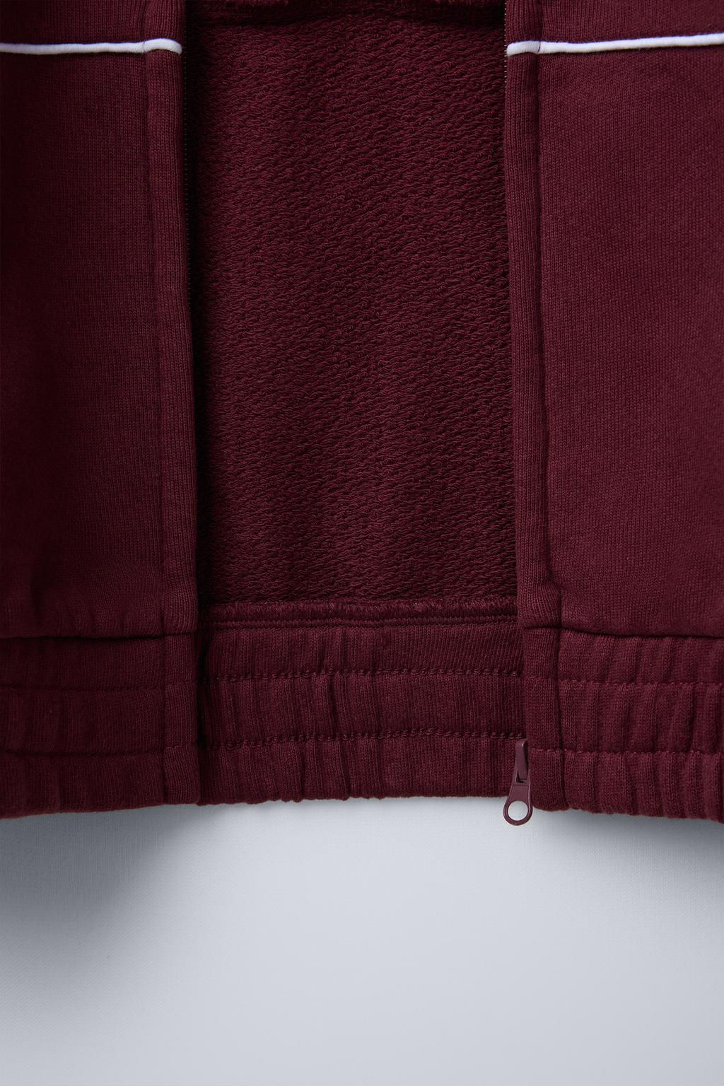 PLUSH HOODIE WITH SLOGAN - Zara фото 10