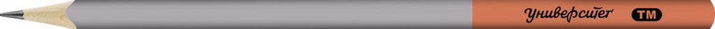 ВКФ Университет 6B-5100 Набор графитных карандашей трехгранные заточенный ТМ (HB) 8 х 6 шт