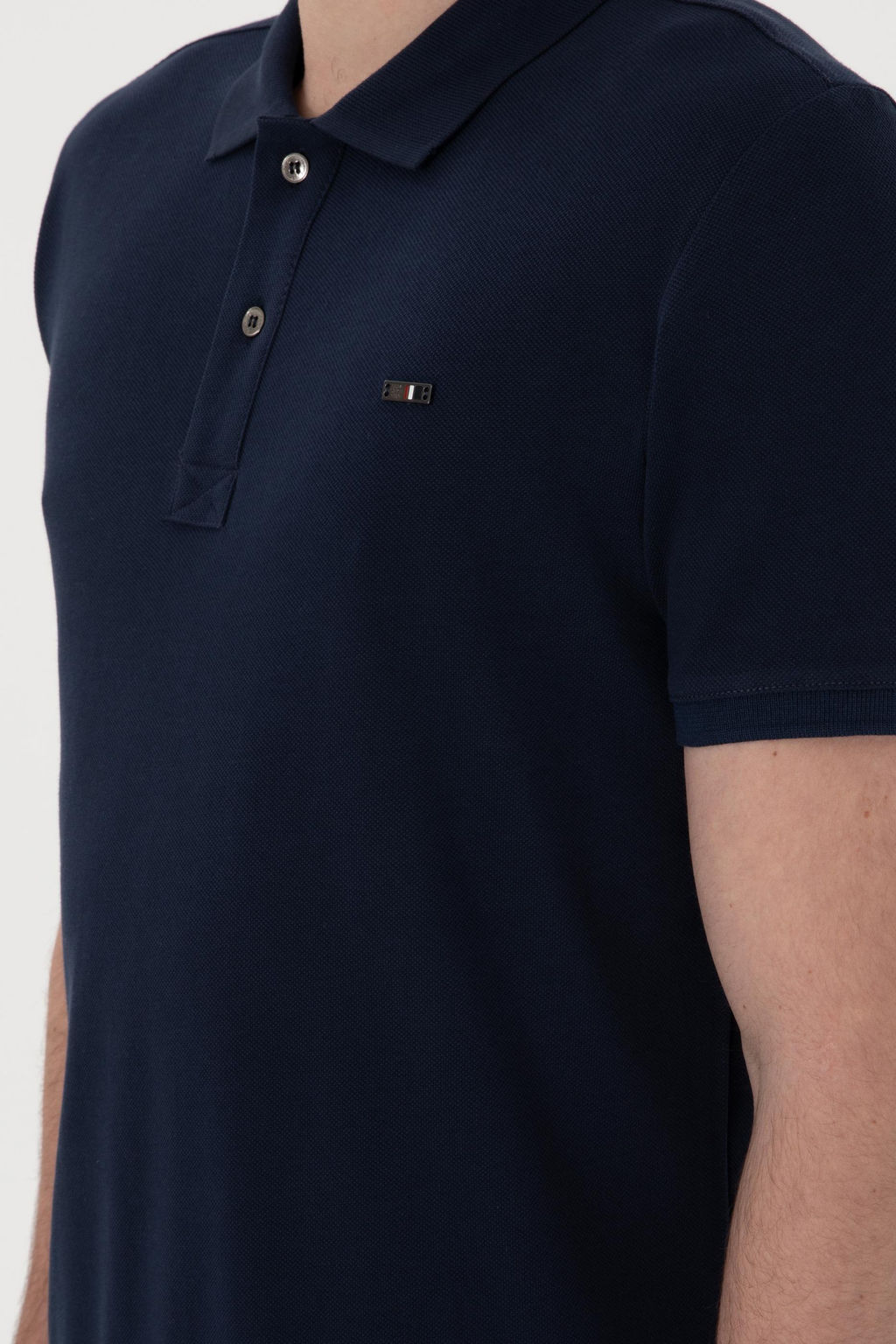 Erkek Slim Fit Polo Yaka Lacivert Basic Ti__rt Sepette S_rpriz _ndirim - U.s. polo assn фото 7
