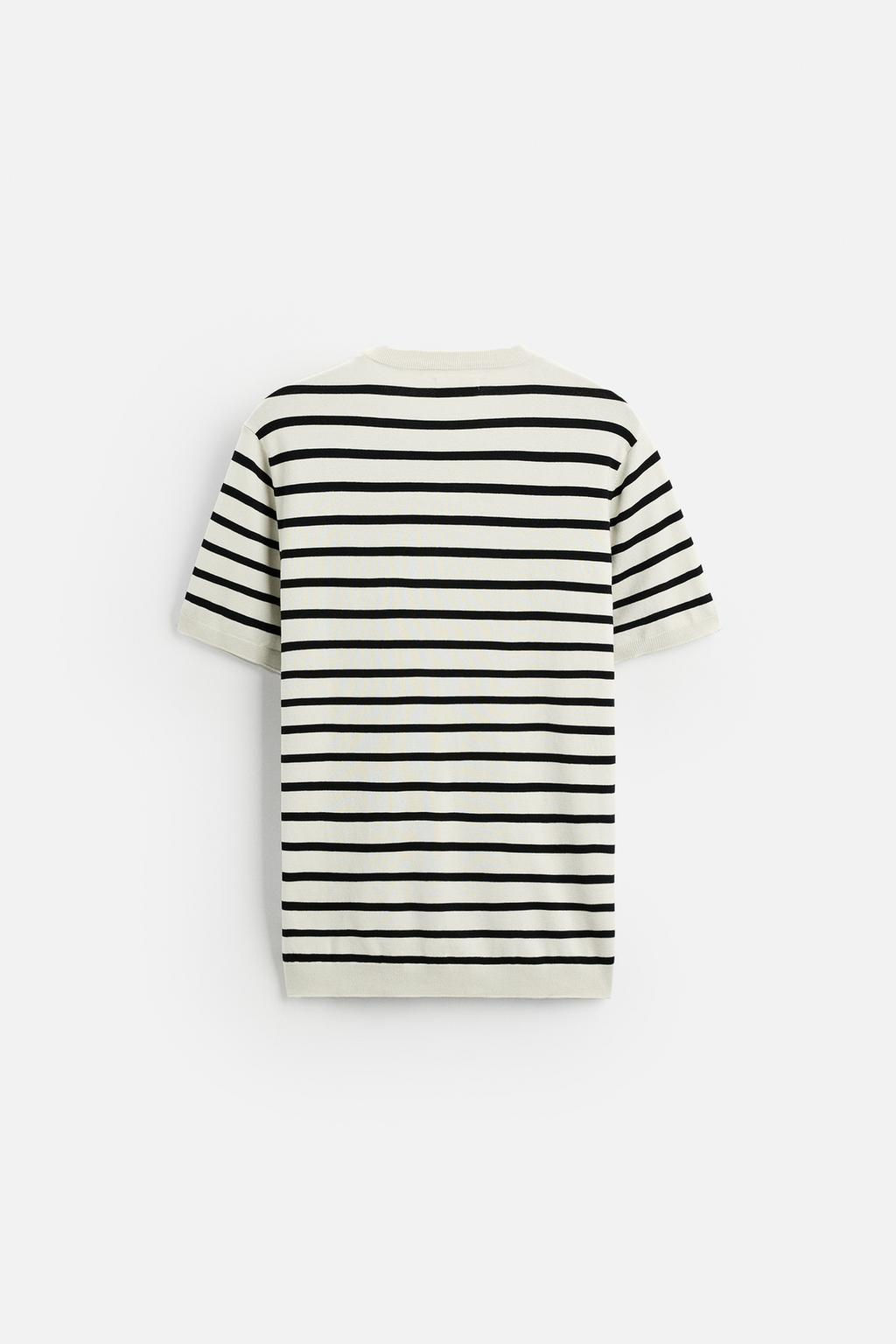 FLOWING KNIT T-SHIRT - Zara фото 15