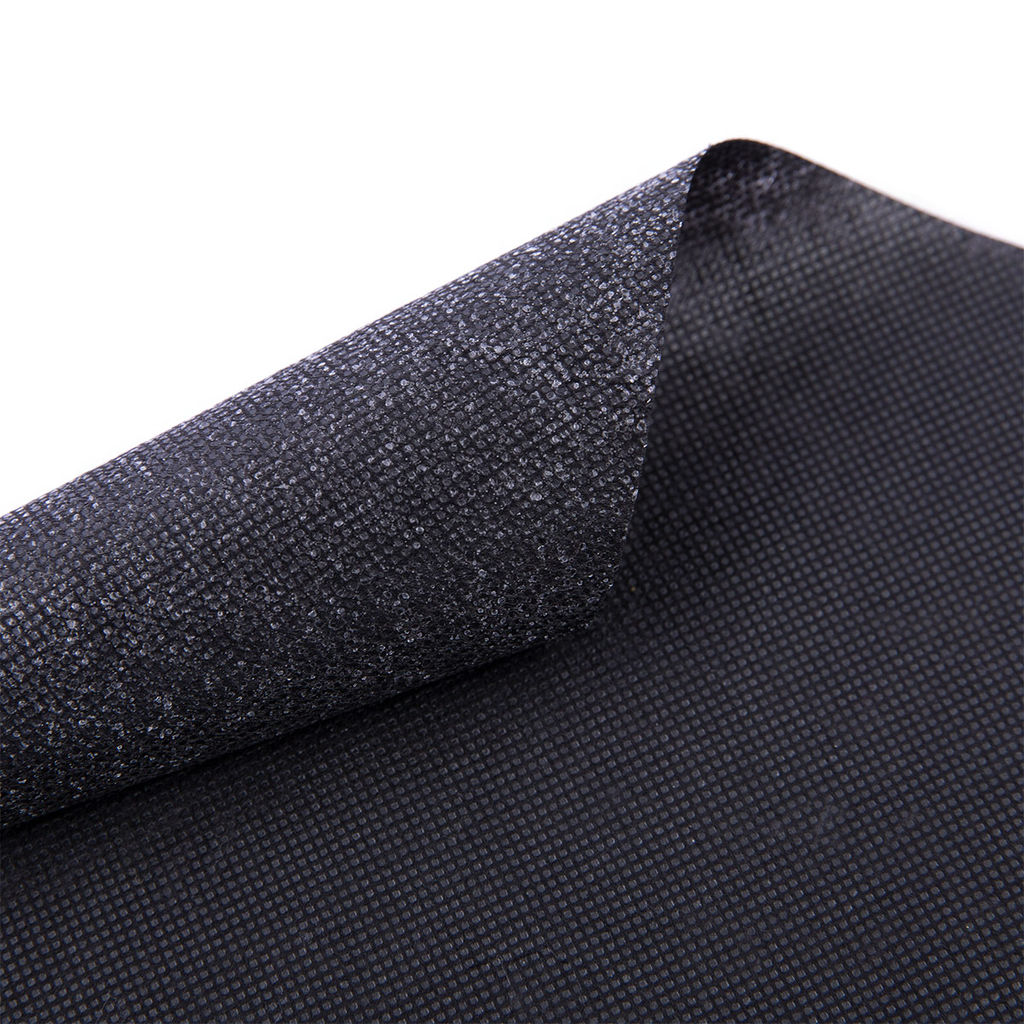 Нетканный материал (флизелин) Гамма клеевой сплошной G-550c 60 г/кв.м 2 100 см чёрный B