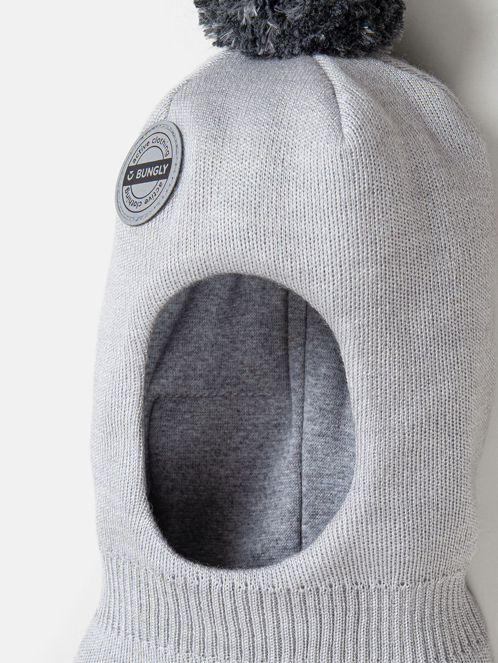 Шлем демисезонный из смесовой шерсти Жемчуг - Bungly фото 6
