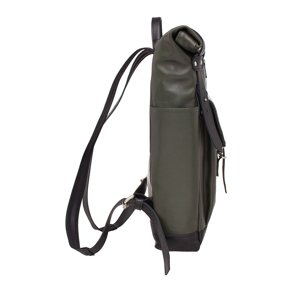 Рюкзак для ноутбука из кожи Eliot Black - Lakestone фото 12