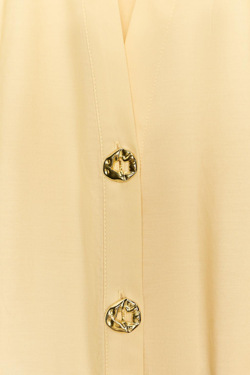 POPLIN MIDI DRESS WITH BELT - Zara фото 10