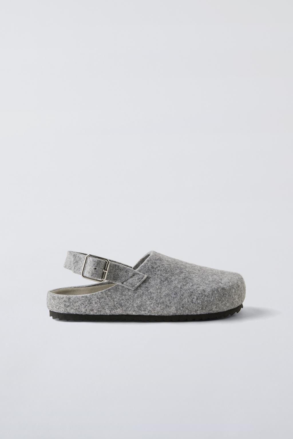 FELT HOUSE SLIPPERS - Zara фото 2