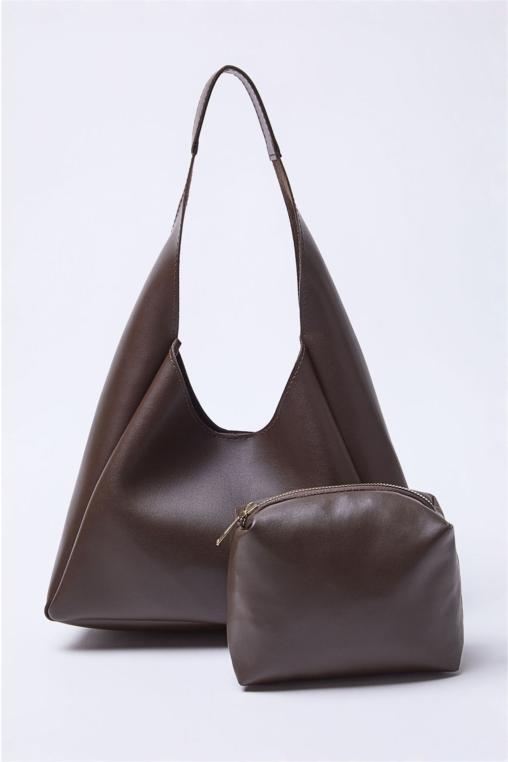 Koyu Kahverengi Yavrulu Oval Kad?n Omuz Canta TAKAW25OC00007