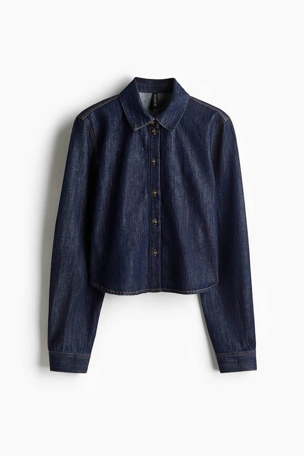 Camisa denim corta - H&m фото 6