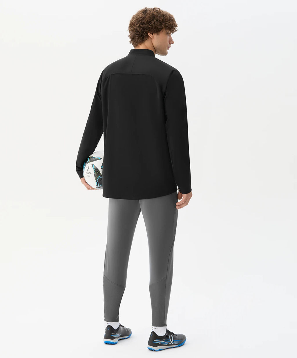 Джемпер ветрозащитный JOGEL PREMIER PerFormPROOF 1/4 Zip Wind Top, черный  фото 7