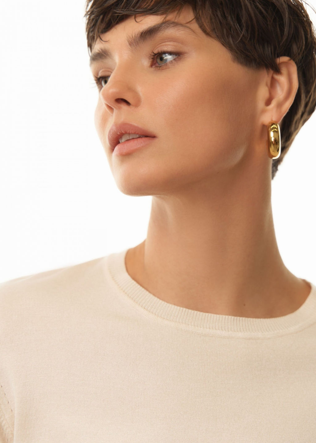 Conso/KJL 230793 - light beige Джемпер женский  фото 2