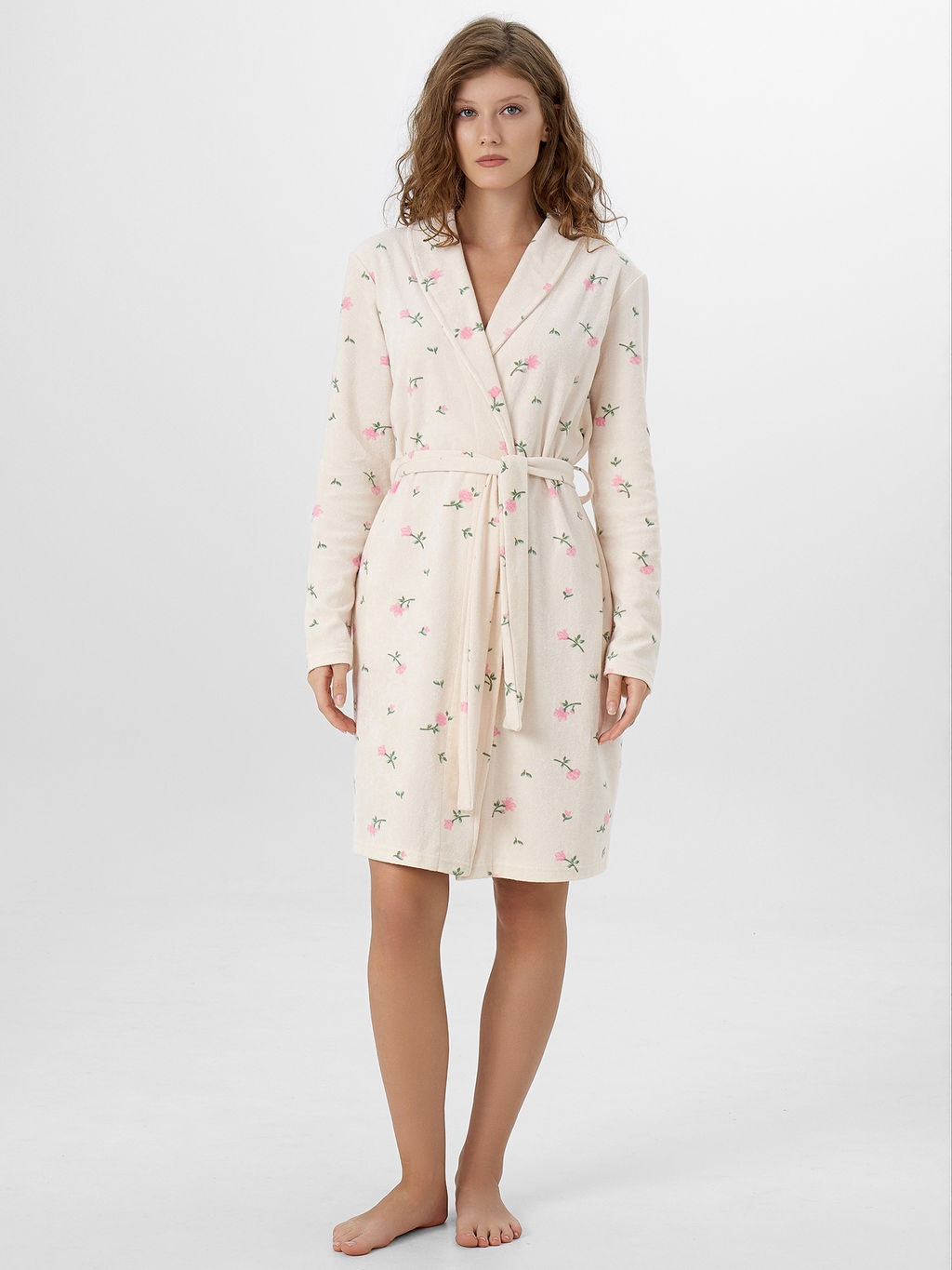 Халат женский Mark Formelle бежевый