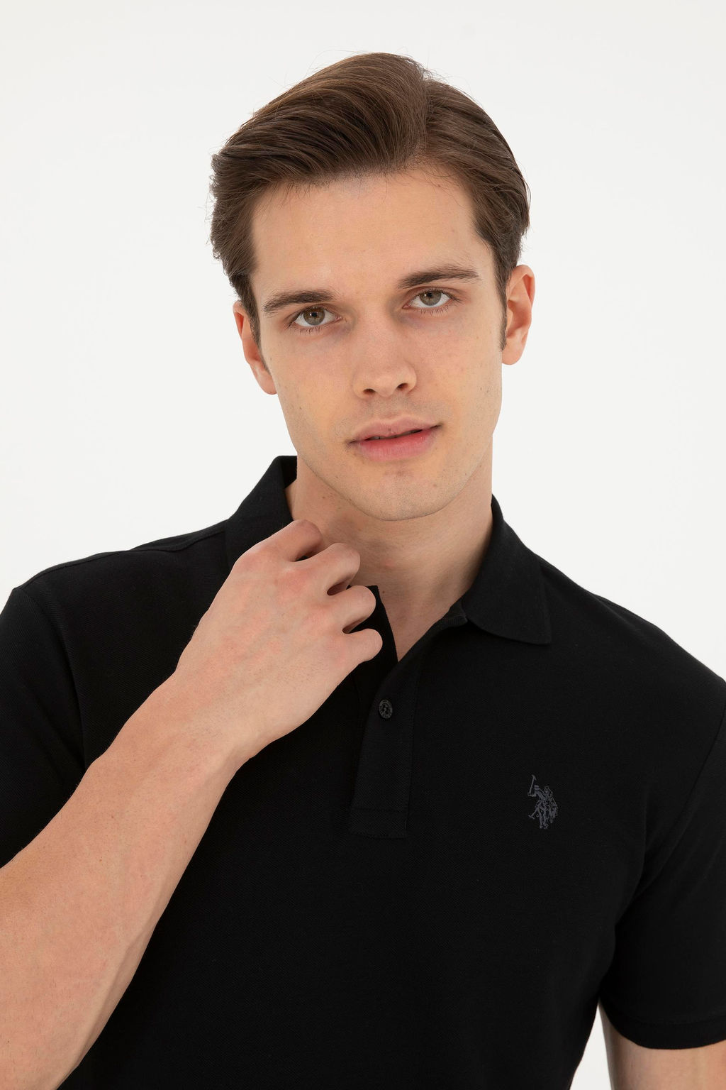 Мужская черная базовая футболка Неожиданная скидка в корзине - U.s. polo assn фото 9
