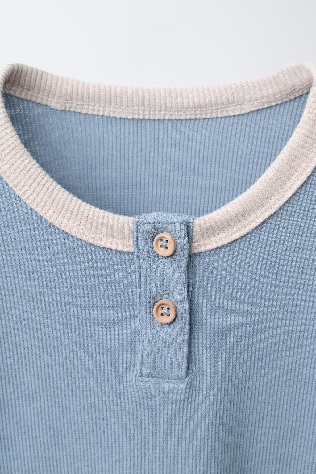 6-14 YEARS/CONTRAST RIBBED PYJAMAS - Zara фото 6