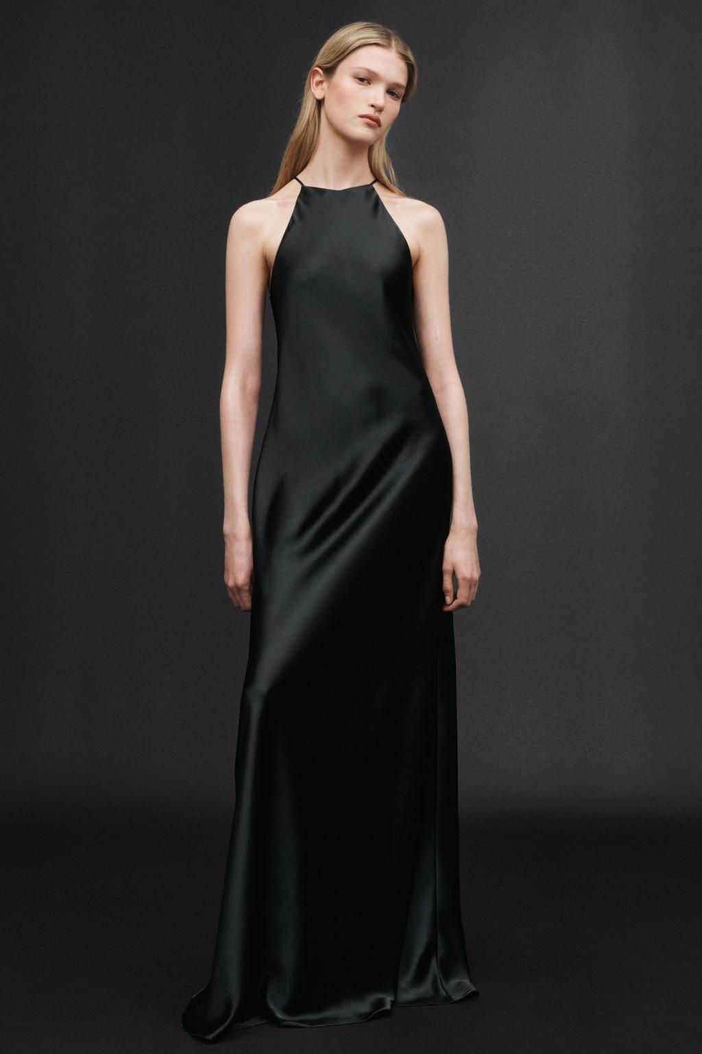 SATIN MIDI DRESS 50TH ANNIVERSARY