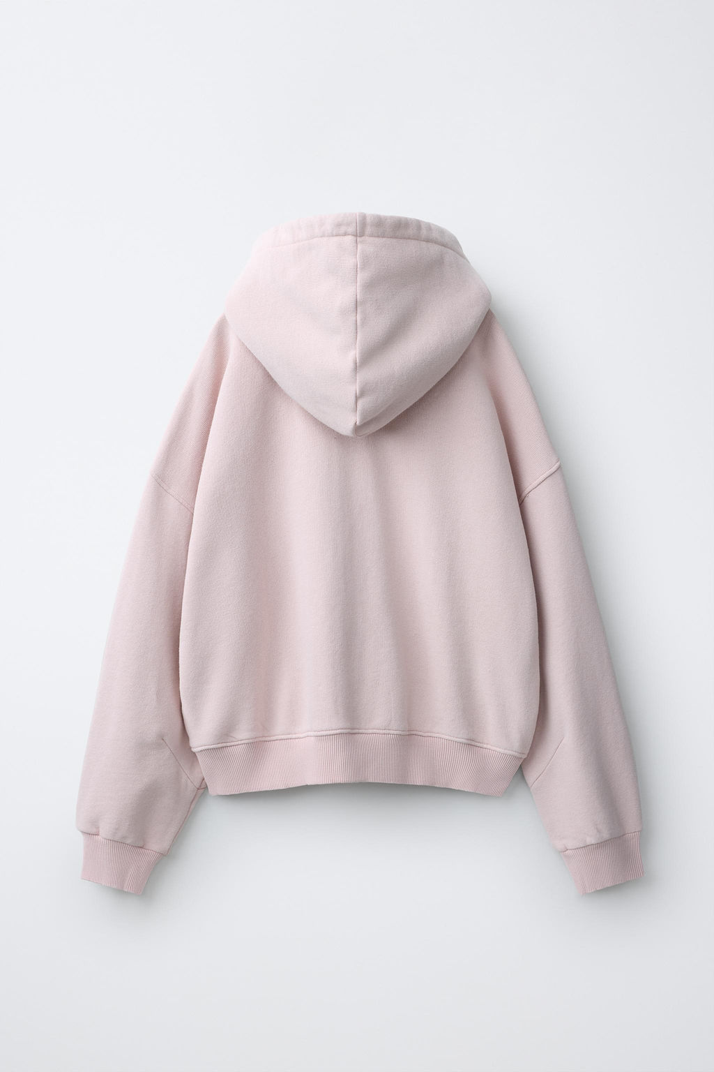 SUDADERA CREMALLERA TACHAS ESTRELLA / Rosa - Zara фото 4