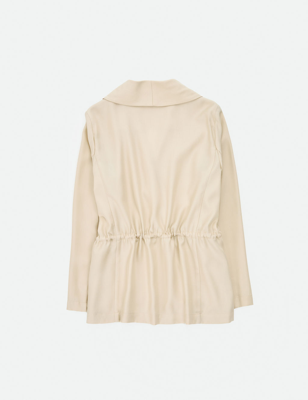 Krem Regular Fit Ceket