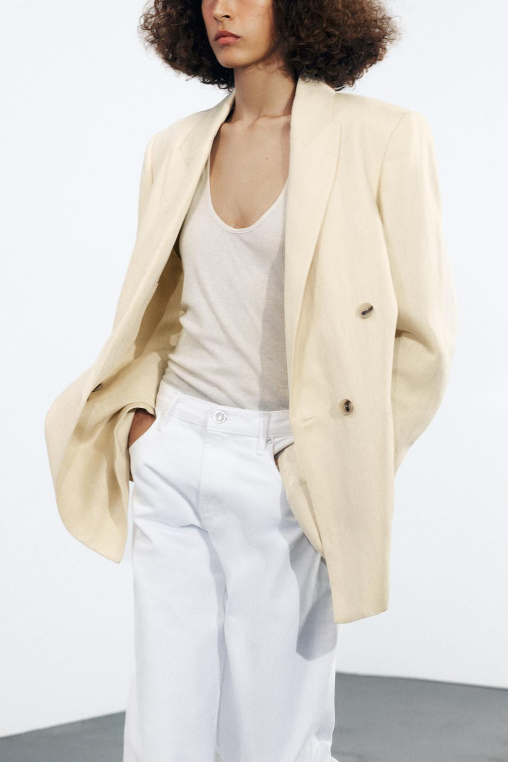 ZW COLLECTION WIDE-LEG LOW-RISE JEANS - Zara фото 4