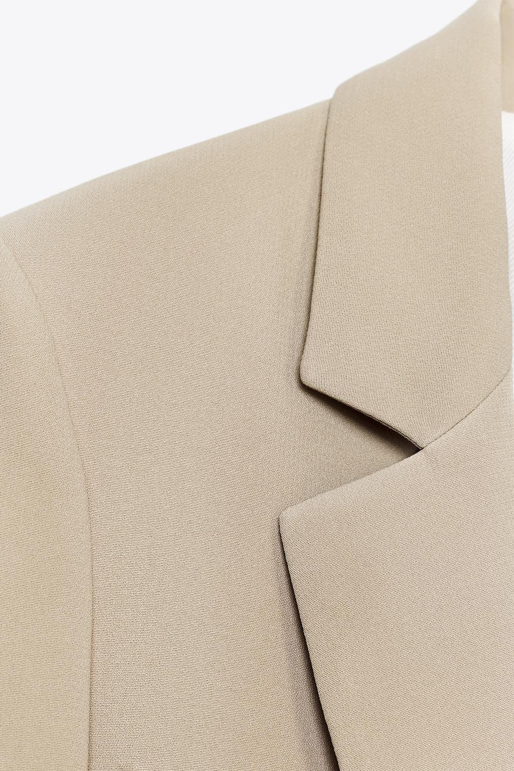 PRINTED CUFF BLAZER - Zara фото 15