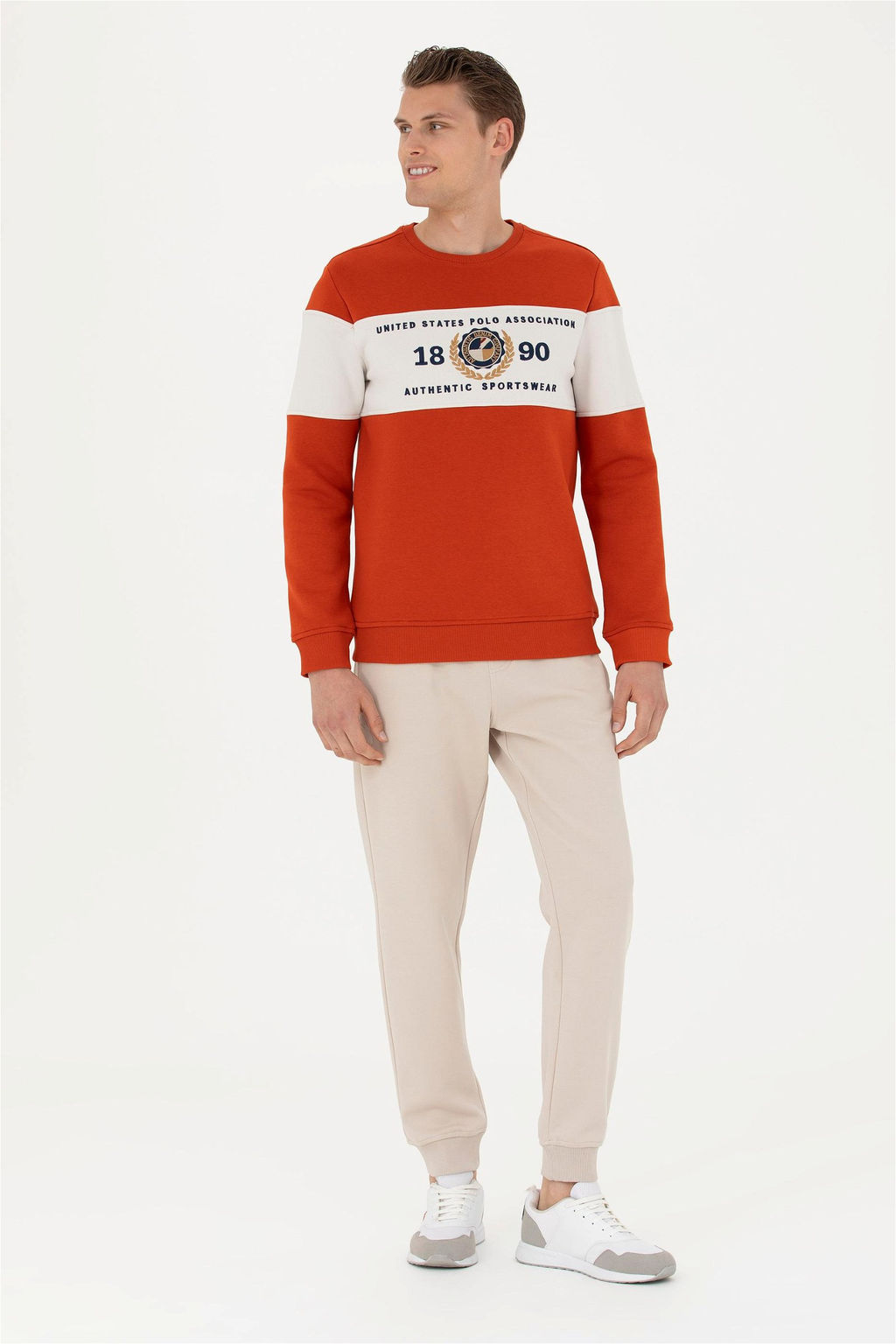 Мужские бежевые спортивные штаны - U.s. polo assn фото 8