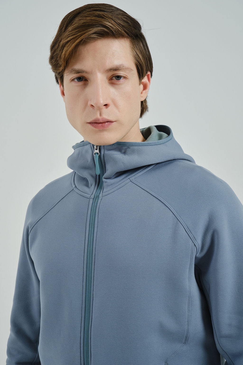 Толстовка на молнии утепленная GUANJUN Синий - Anta фото 2