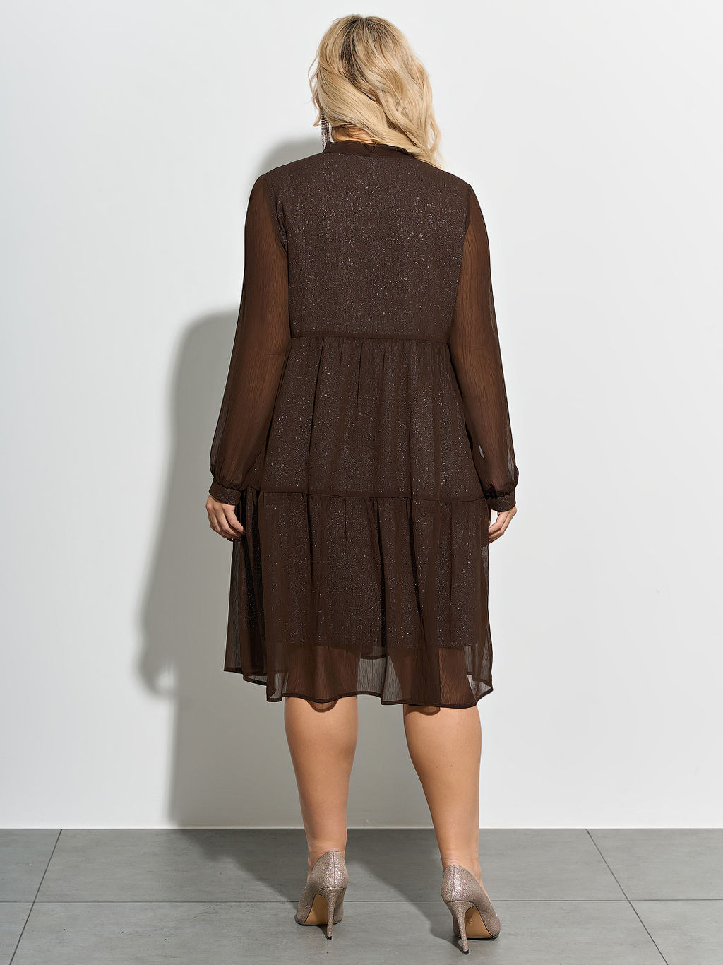 Платье 0060-2а шоколад - Aquarell фото 11