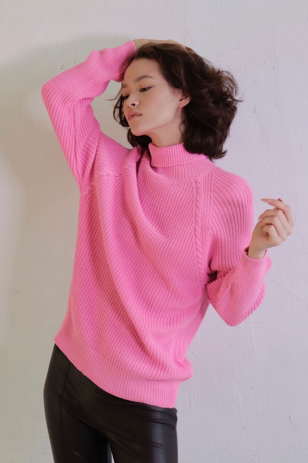 10817 Свитер-реглан нежно-розовый - Martichelli фото 38